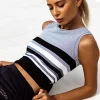 Sauvage Swimwear Malibu Collection*Fiona Stripe Tee
