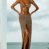 Sauvage Swimwear Shimmer & Shine*Gold Boucle Skirt