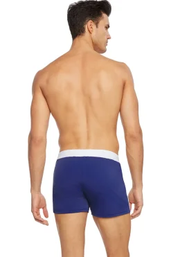 Sauvage Swimwear Swim Trunks*Retro Lycra Swimmer - Navy Navy