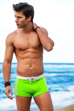 Sauvage Swimwear Square Cuts*Riviera Squarecut - Spring Colors