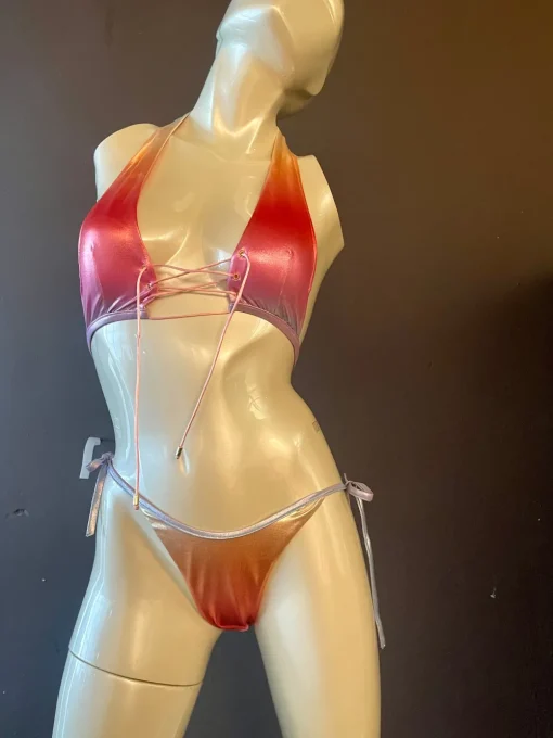 Sauvage Swimwear Shimmer & Shine*Tequila Sunrise Bottom